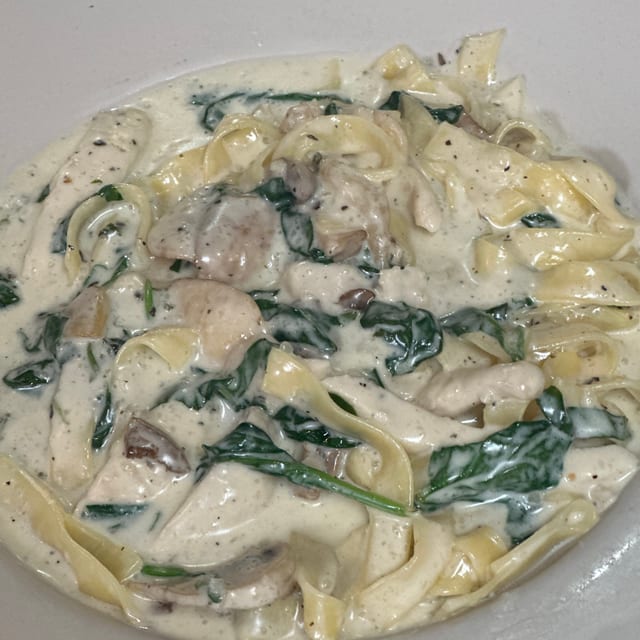 Veal Florentine.